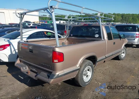 1997 Chevrolet S-10 Ls Fleetside from USA, damaged, VIN 1GCCS19WXV8175563